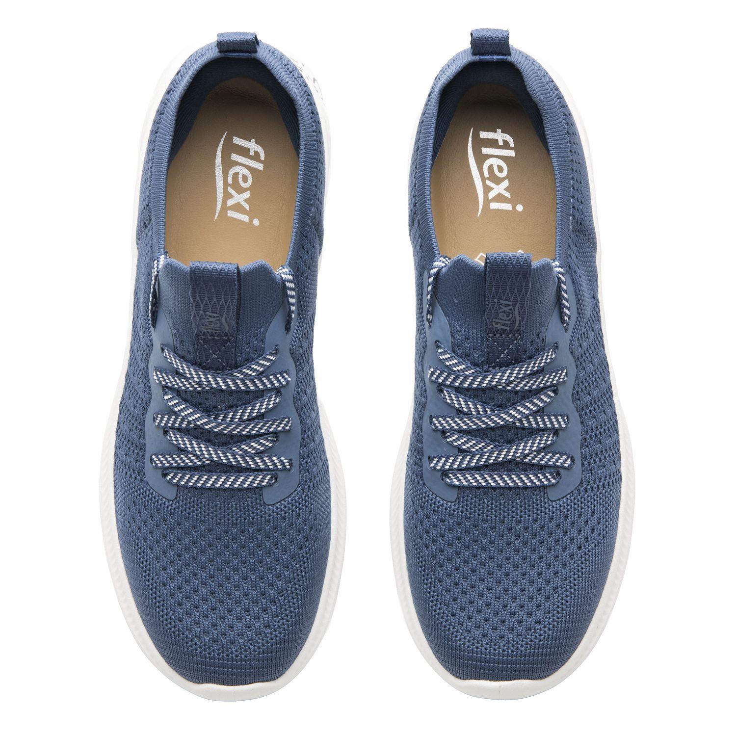 Zapatilla Mujer Brera 135202 Azul Flexi-5