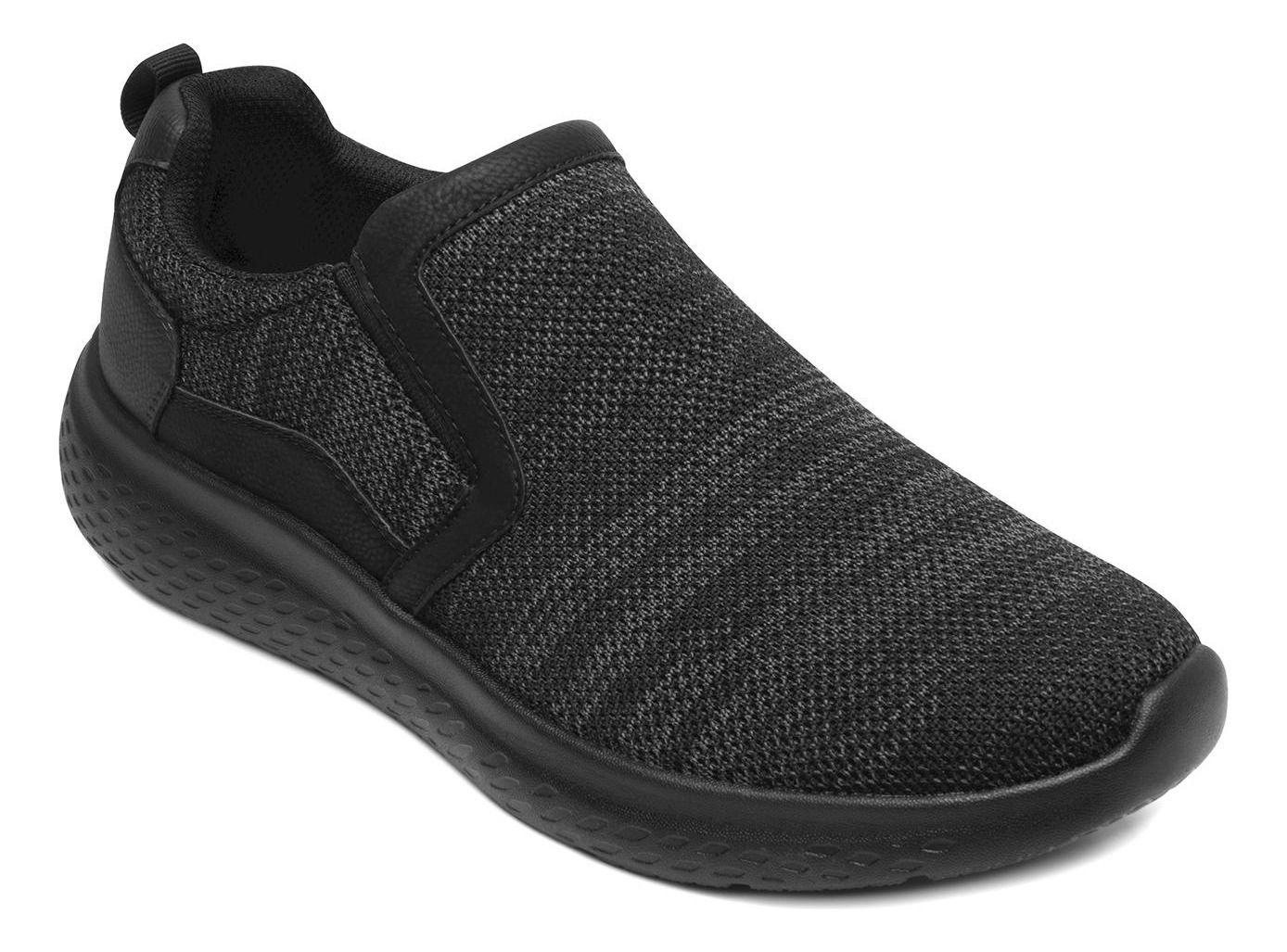 Zapatilla Hombre Barak 415502 Negro Flexi-1