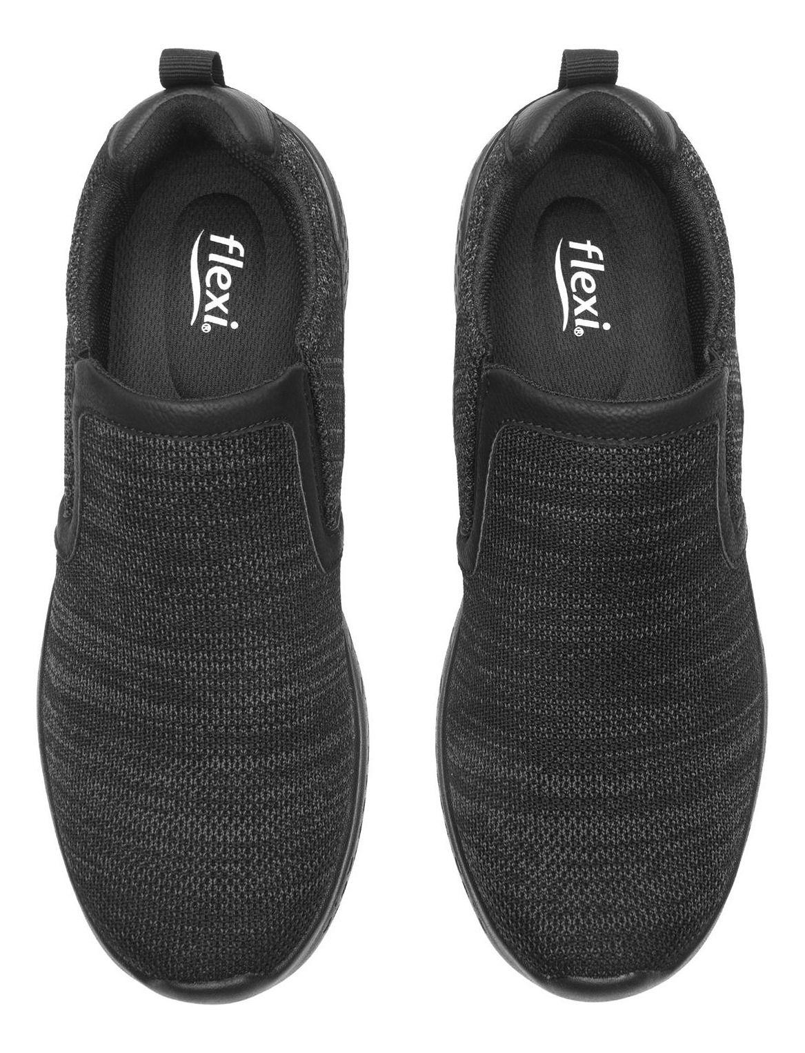 Zapatilla Hombre Barak 415502 Negro Flexi-5