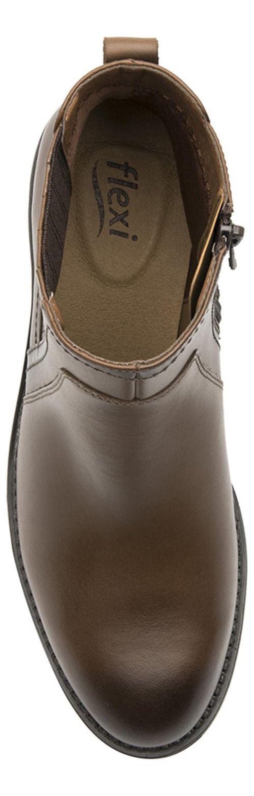 Botin mujer hadel 120901 tan Flexi-4