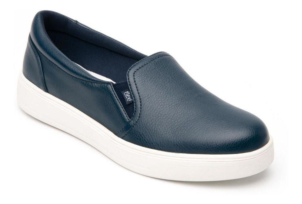 Zapatilla Mujer Canoli 107701 Marino Flexi-0
