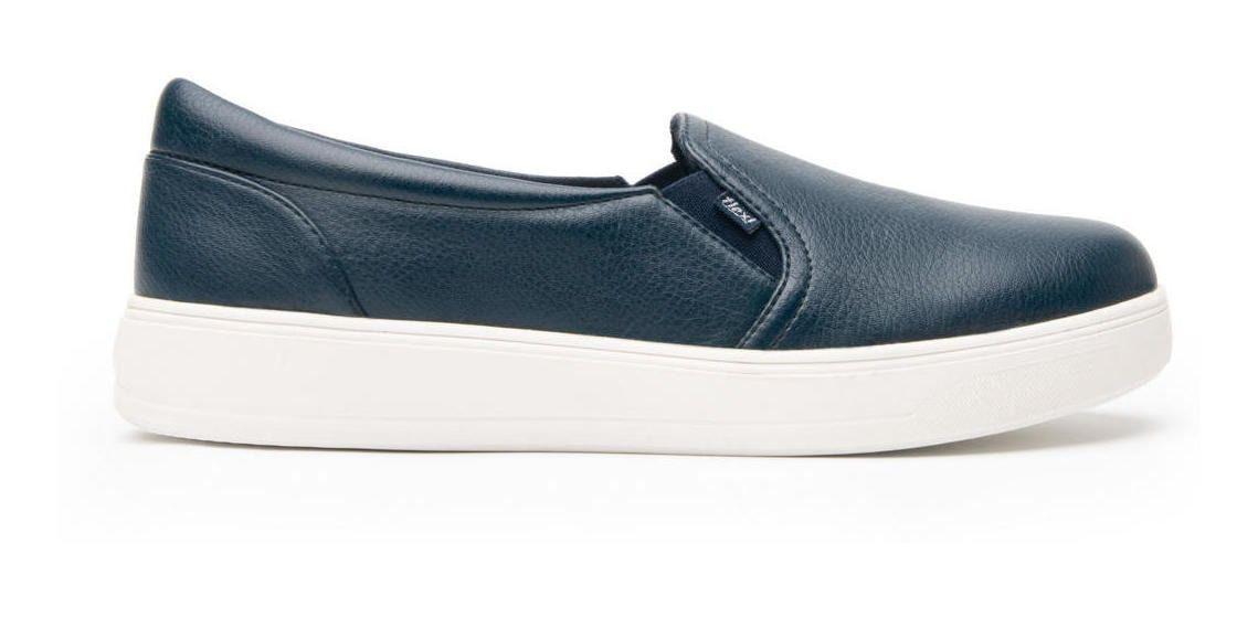 Zapatilla Mujer Canoli 107701 Marino Flexi-1