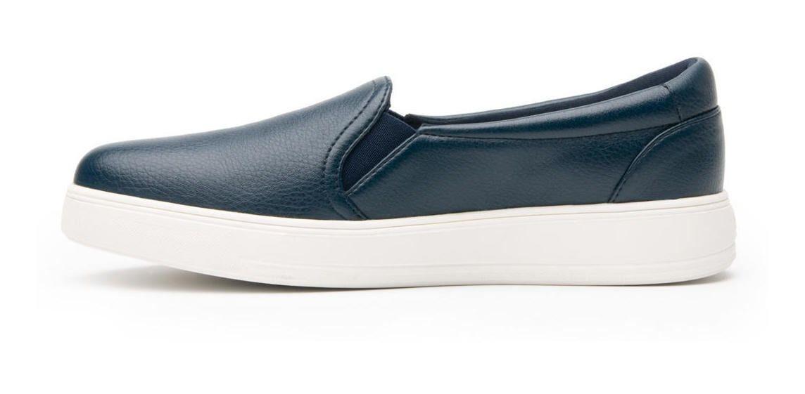 Zapatilla Mujer Canoli 107701 Marino Flexi-2