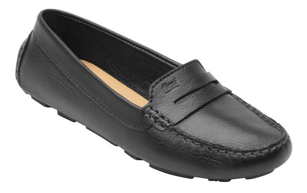 Mocasin mujer betunia 116701 negro Flexi-4
