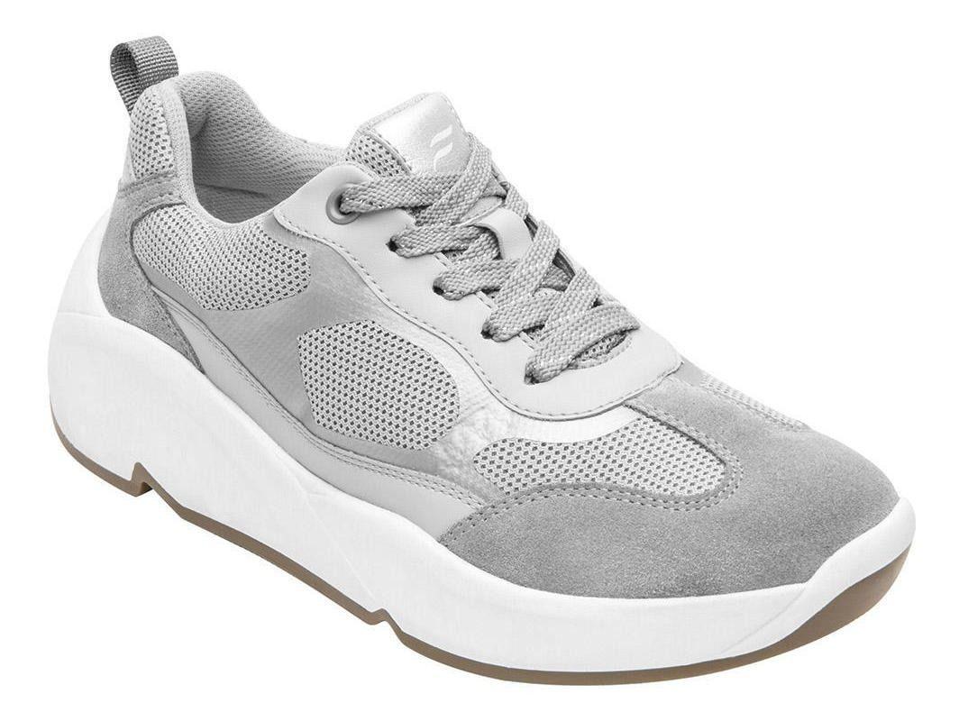 Zapatilla Mujer Debbie Gris Flexi-1