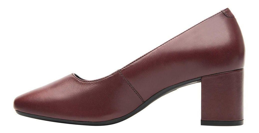 Zapato Mujer Cuero Marione Rojo Osc Flexi-9