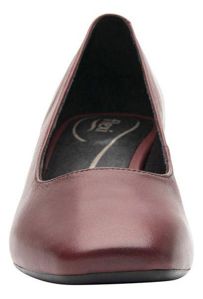 Zapato Mujer Cuero Marione Rojo Osc Flexi-4