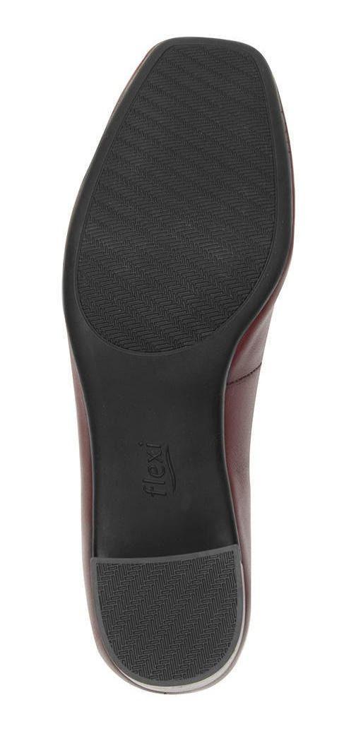 Zapato Mujer Cuero Marione Rojo Osc Flexi-7