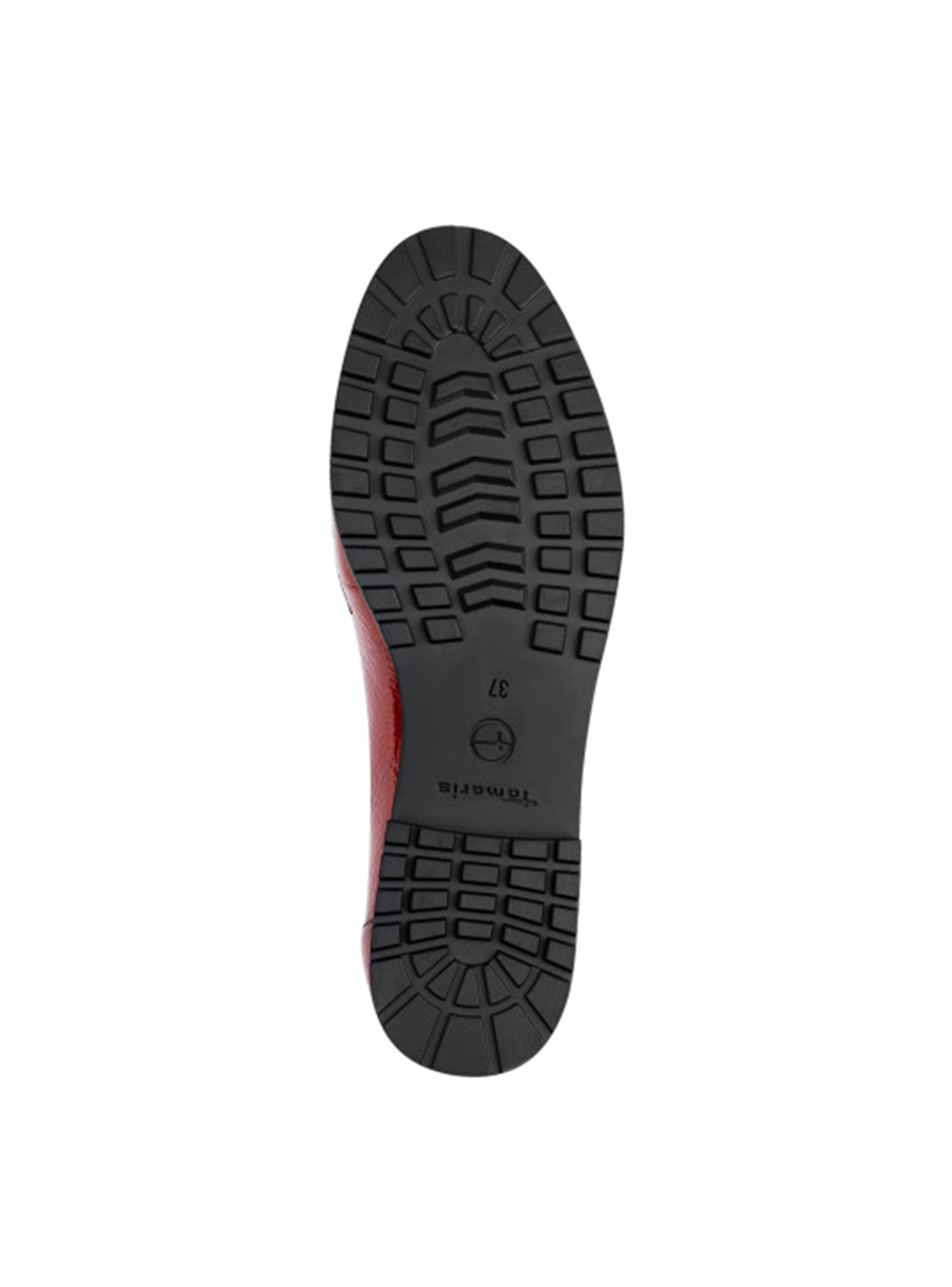 Mocasín Mujer 24239-42 Rojo charol Flexi-6