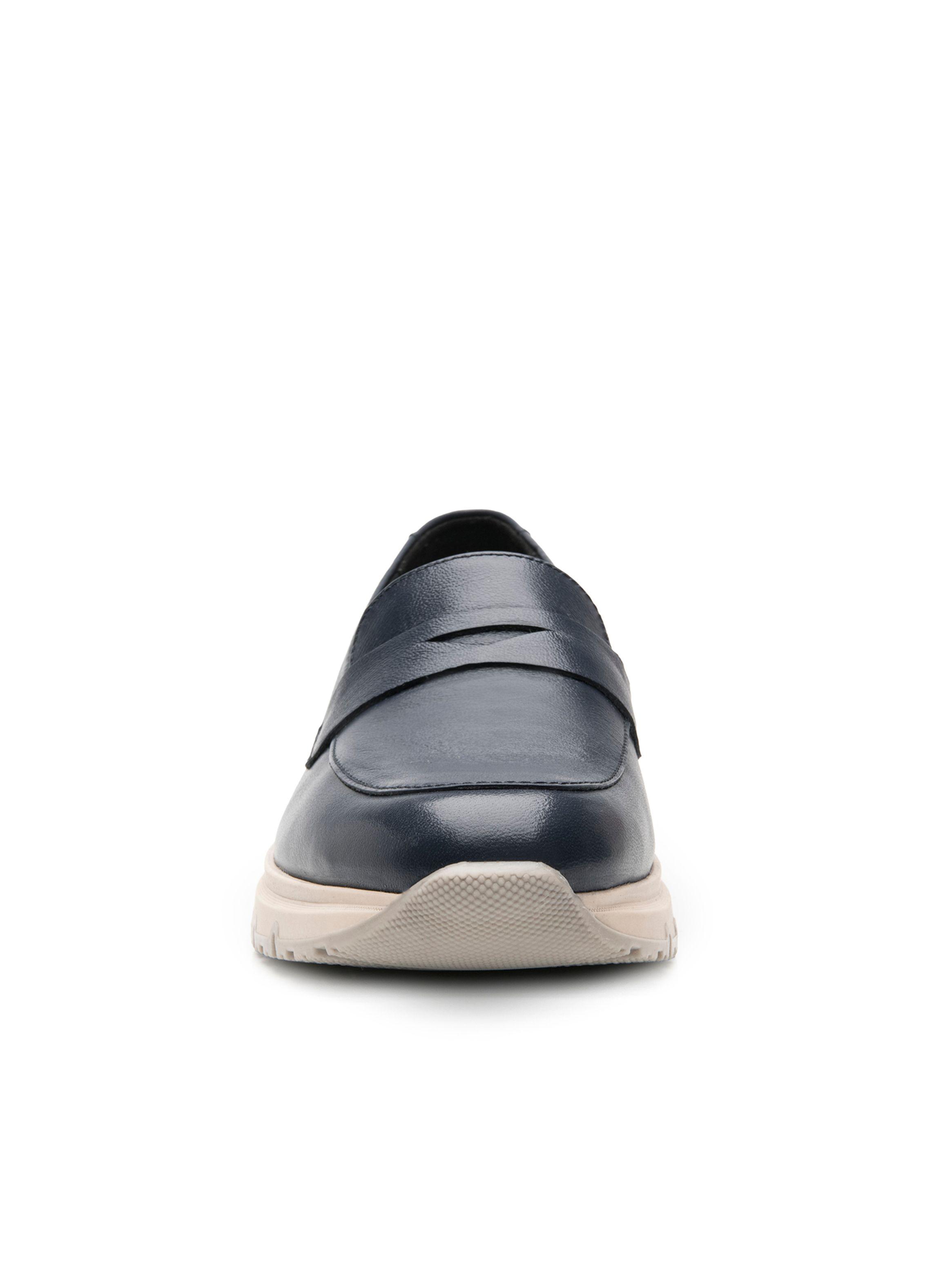 Mocasín Mujer Mildred 137002 Azul Marino Flexi-4