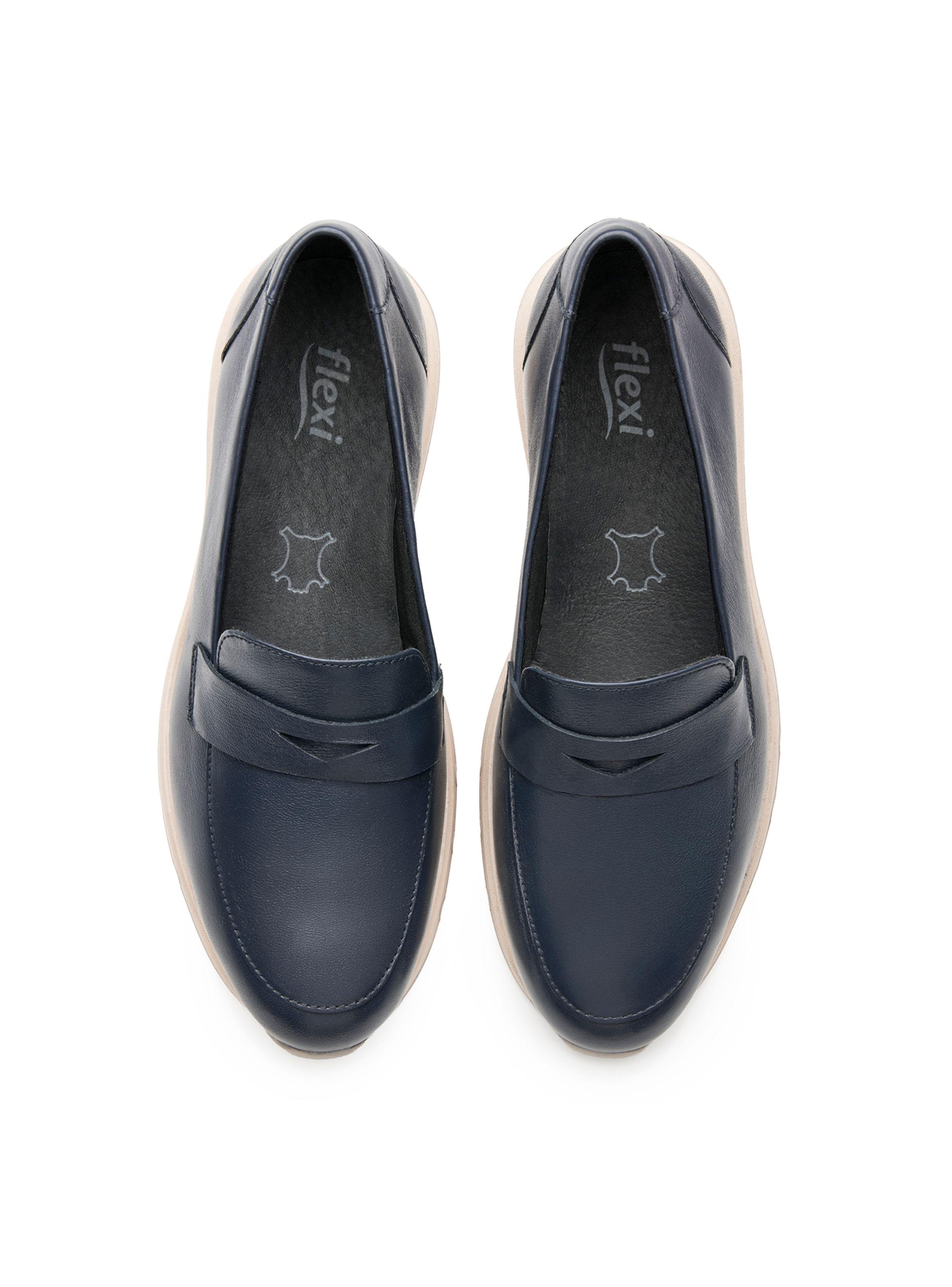 Mocasín Mujer Mildred 137002 Azul Marino Flexi-6