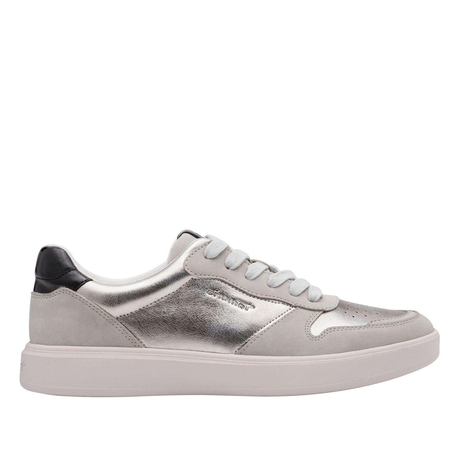 Zapatilla Mujer 23763-45 Plateada  Tamaris-0