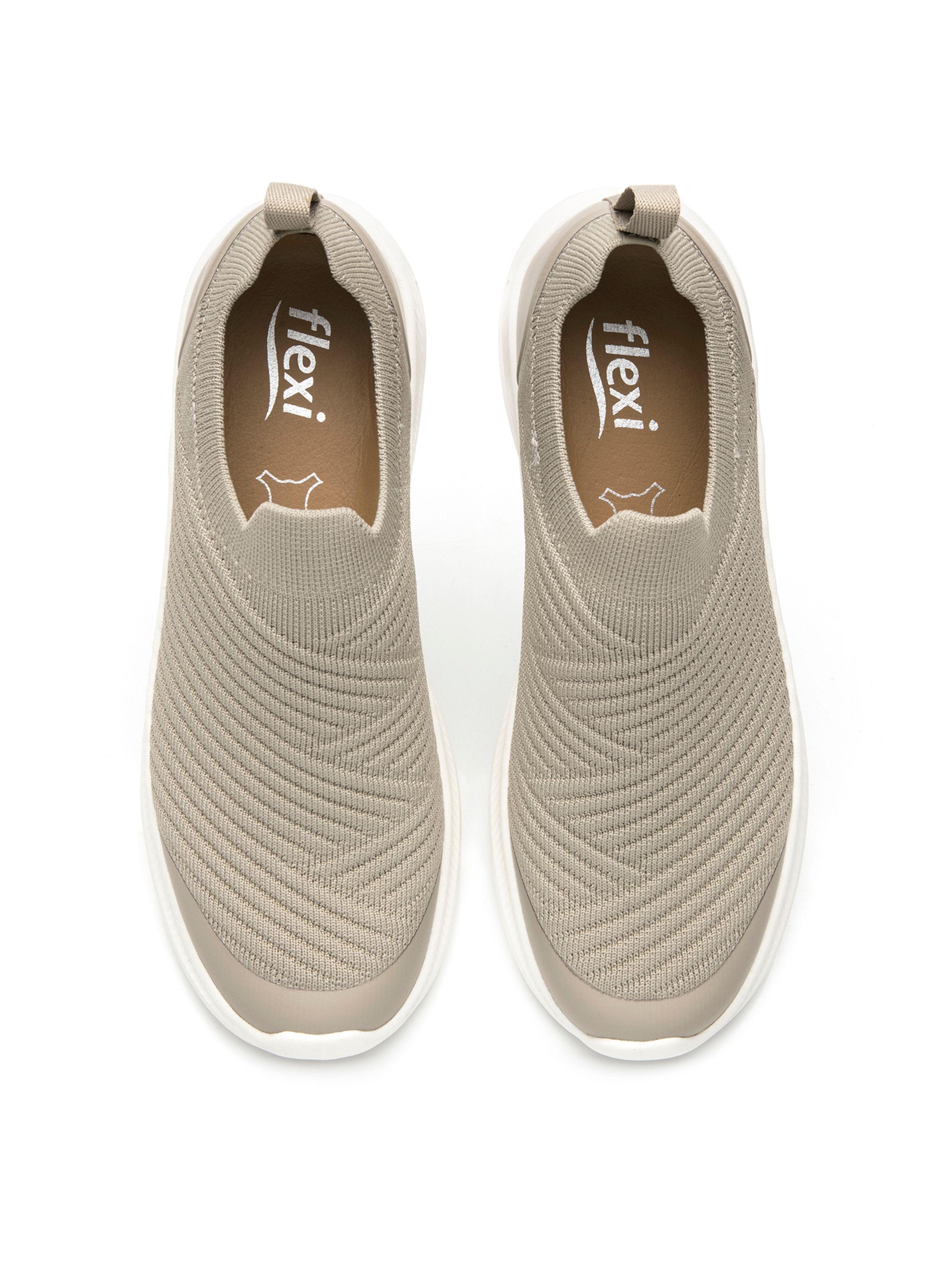 Zapatilla Mujer Brera 135203 Beige-6