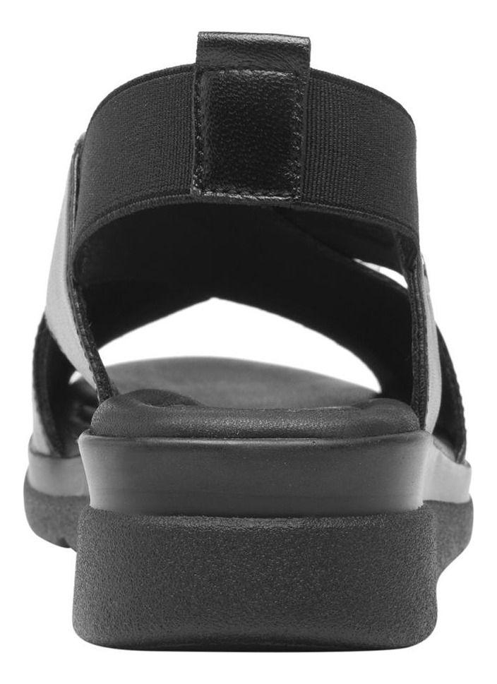 Sandalia Mujer Cuero Dariana Negro Flexi-5