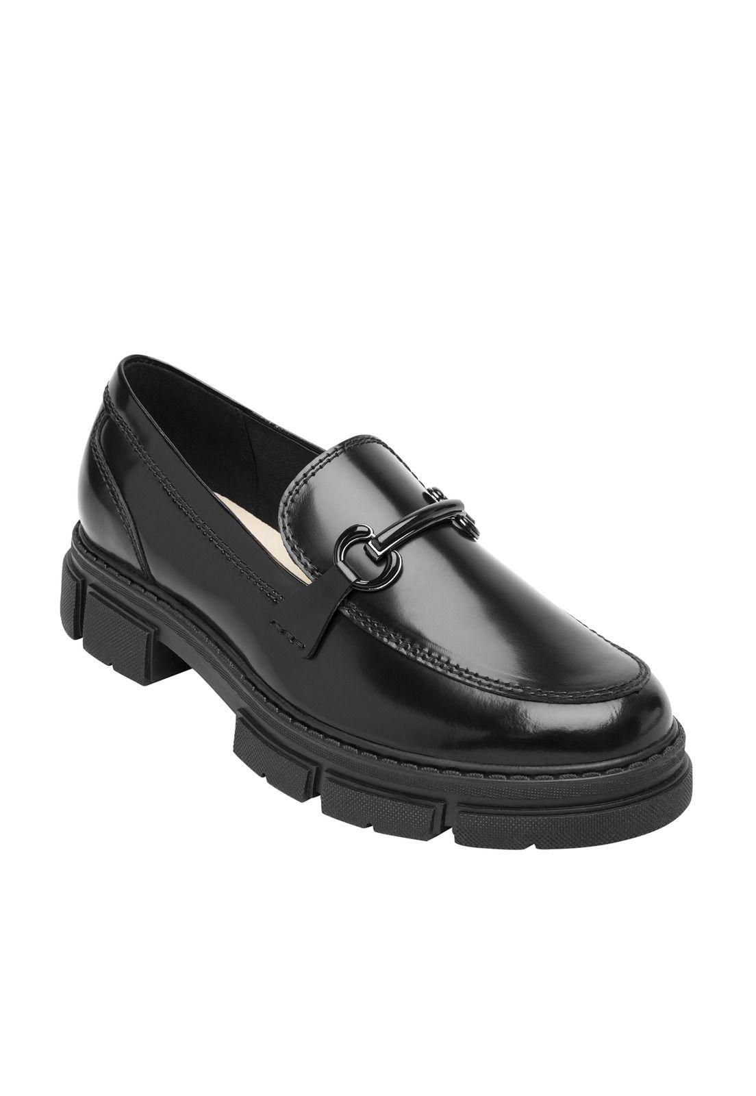 Mocasín Mujer Dune 124601 Negro Flexi-1