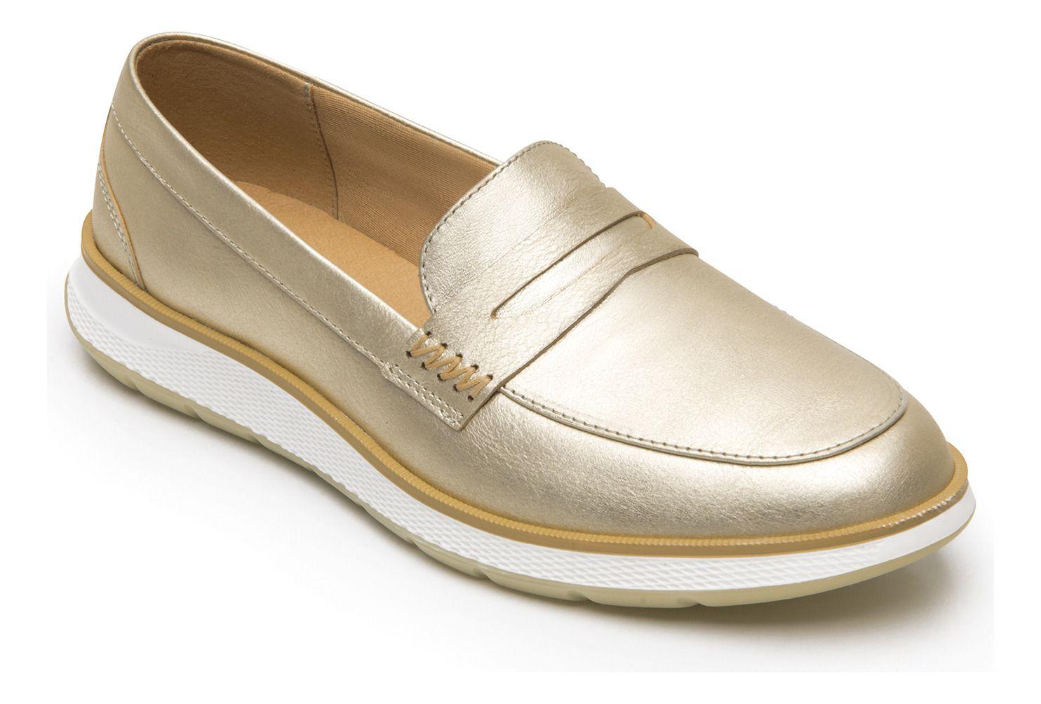 Zapatilla Mujer Rosaura 119303 Dorada Flexi-1