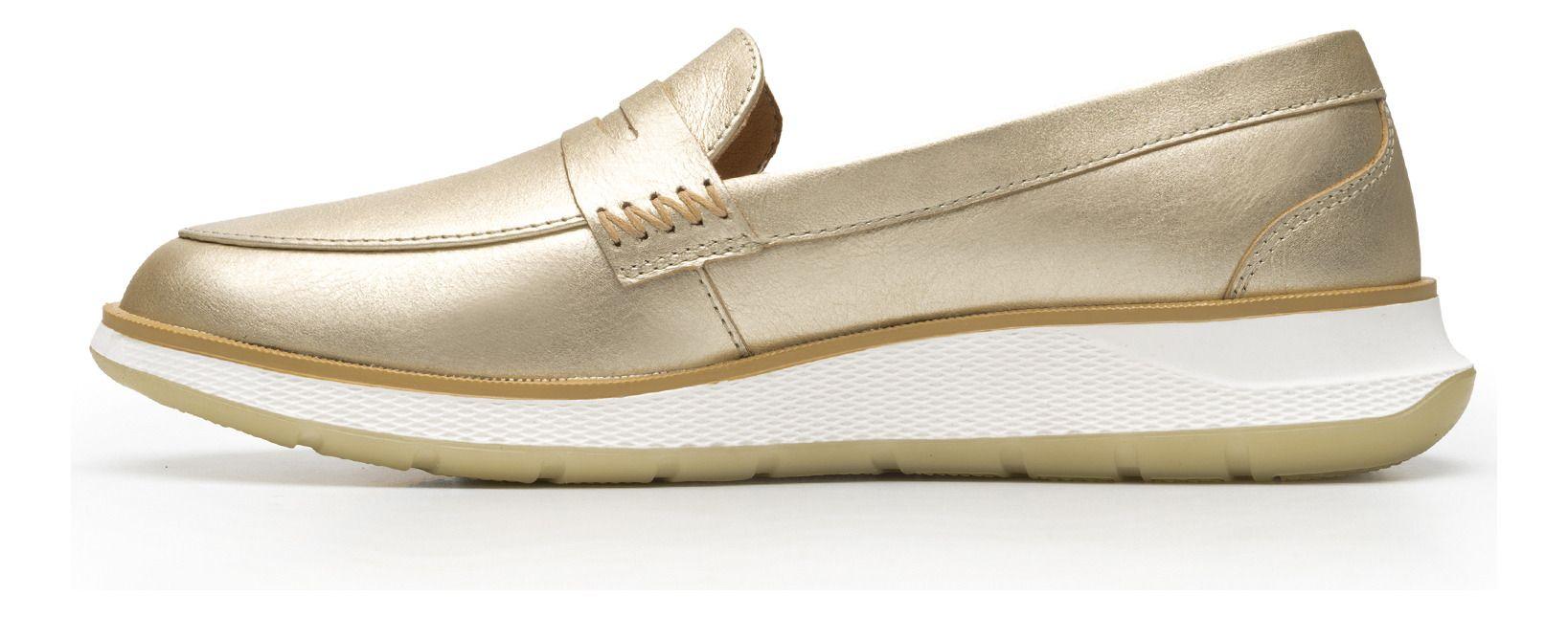 Zapatilla Mujer Rosaura 119303 Dorada Flexi-2