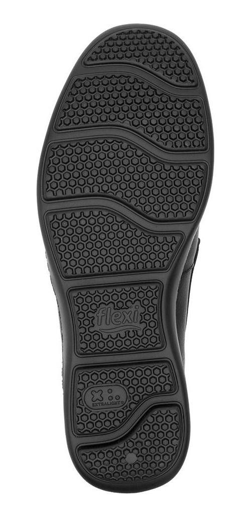 Mocasín Hombre Cuero Barbados Negro Flexi-2