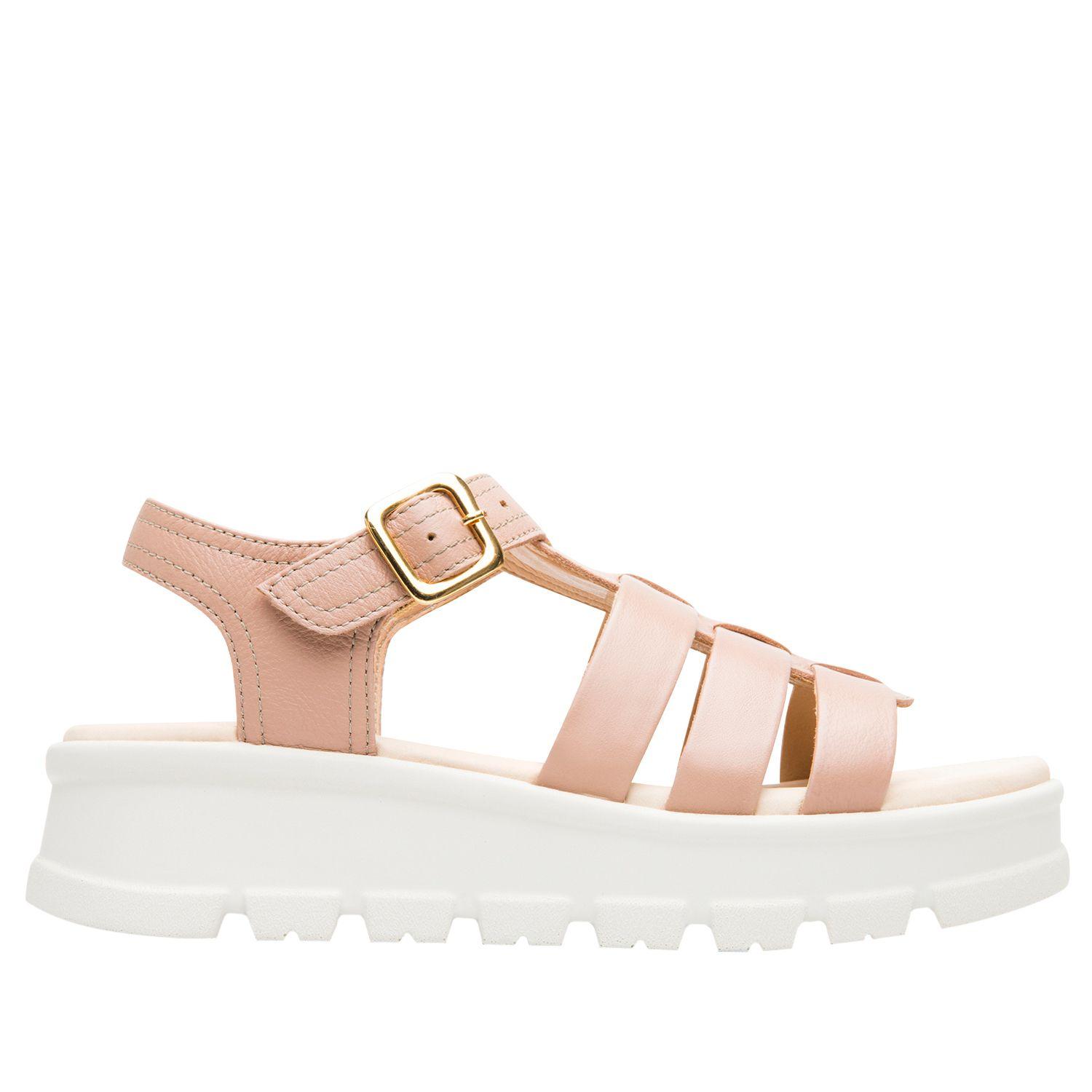 Sandalia Mujer Lexa 128503 Rosa Flexi-0