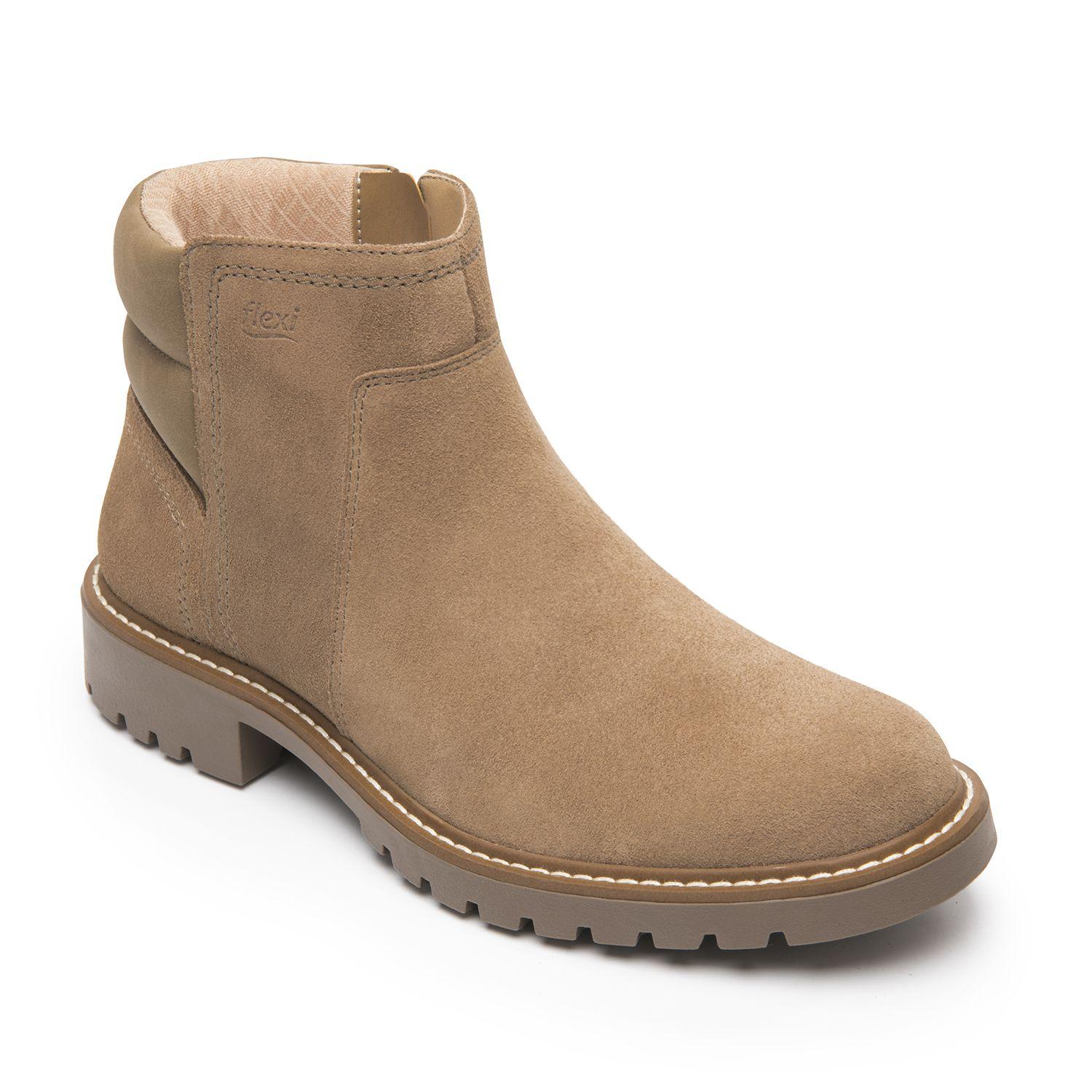 Botin Mujer Aldara 37823 Arena Flexi-1