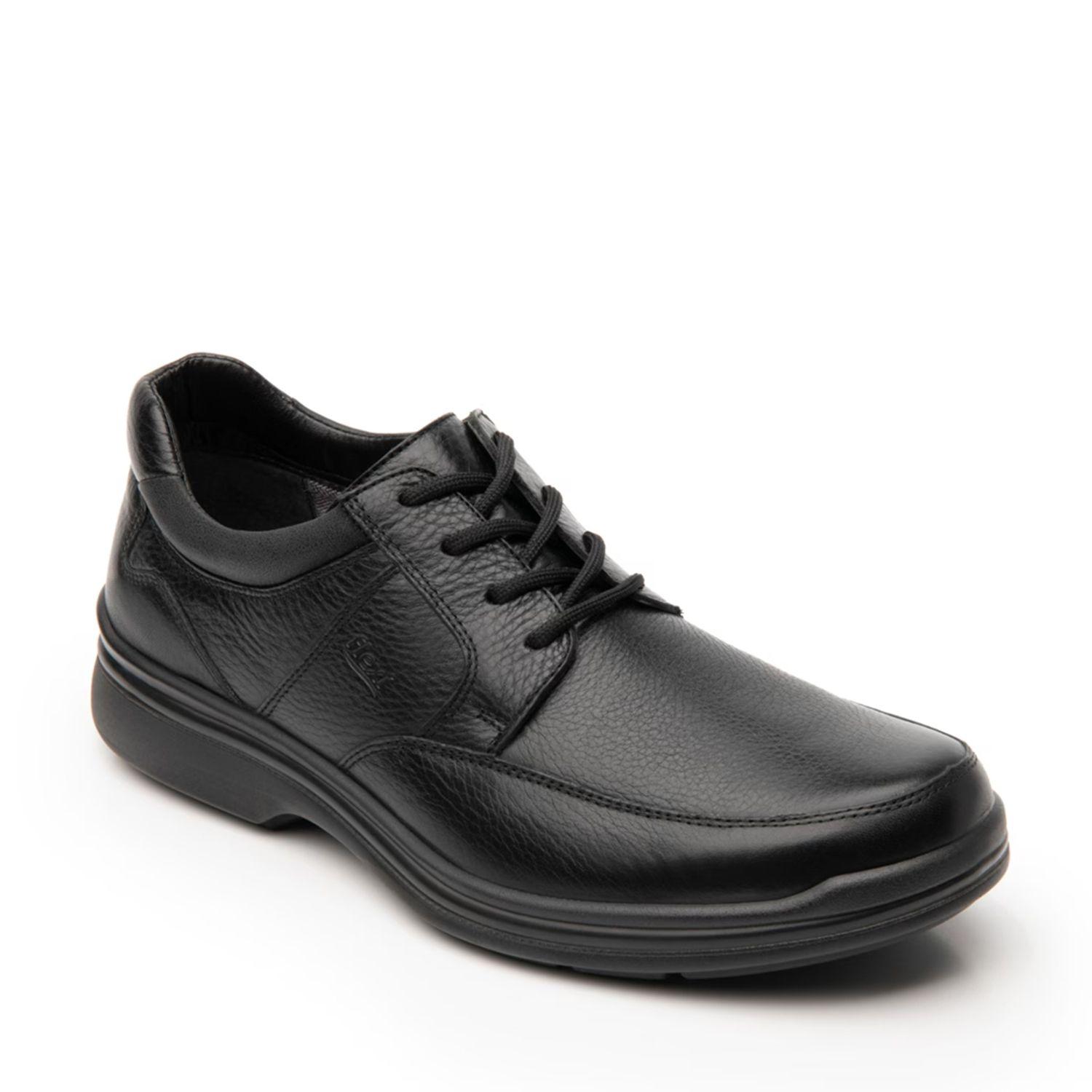 Zapato casual hombre cuero negro Flexi-1