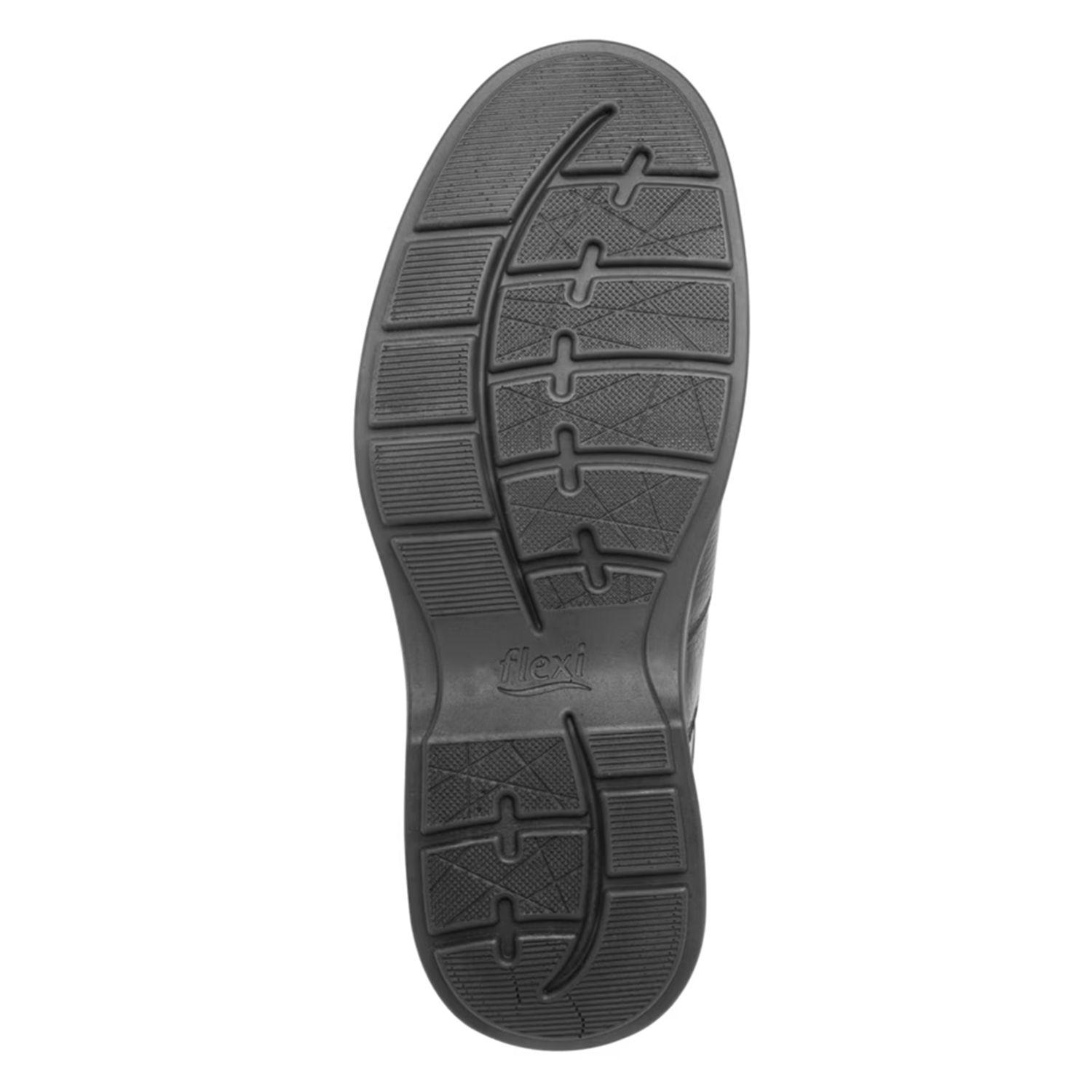 Zapato casual hombre cuero negro Flexi-6