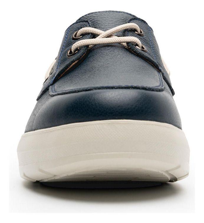 Mocasín Mujer Edith 126708 Azul Marino Flexi-3
