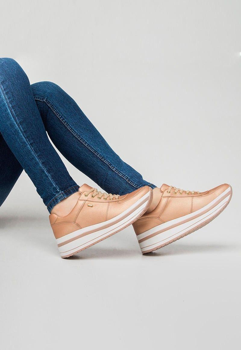 Zapatilla Mujer Alanis Rosa Flexi-1