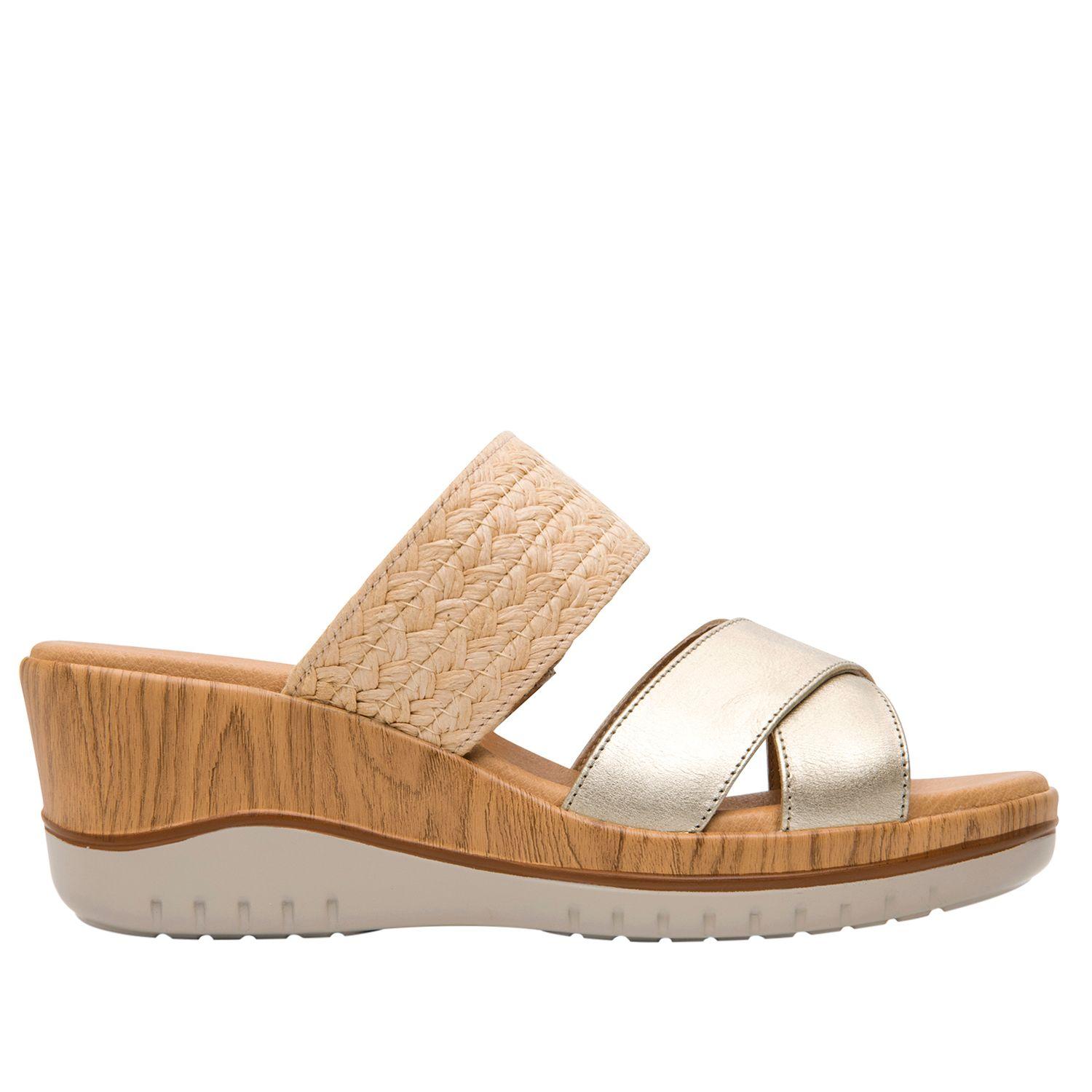 Sandalia Mujer Emily 113324 Dorada Flexi-0