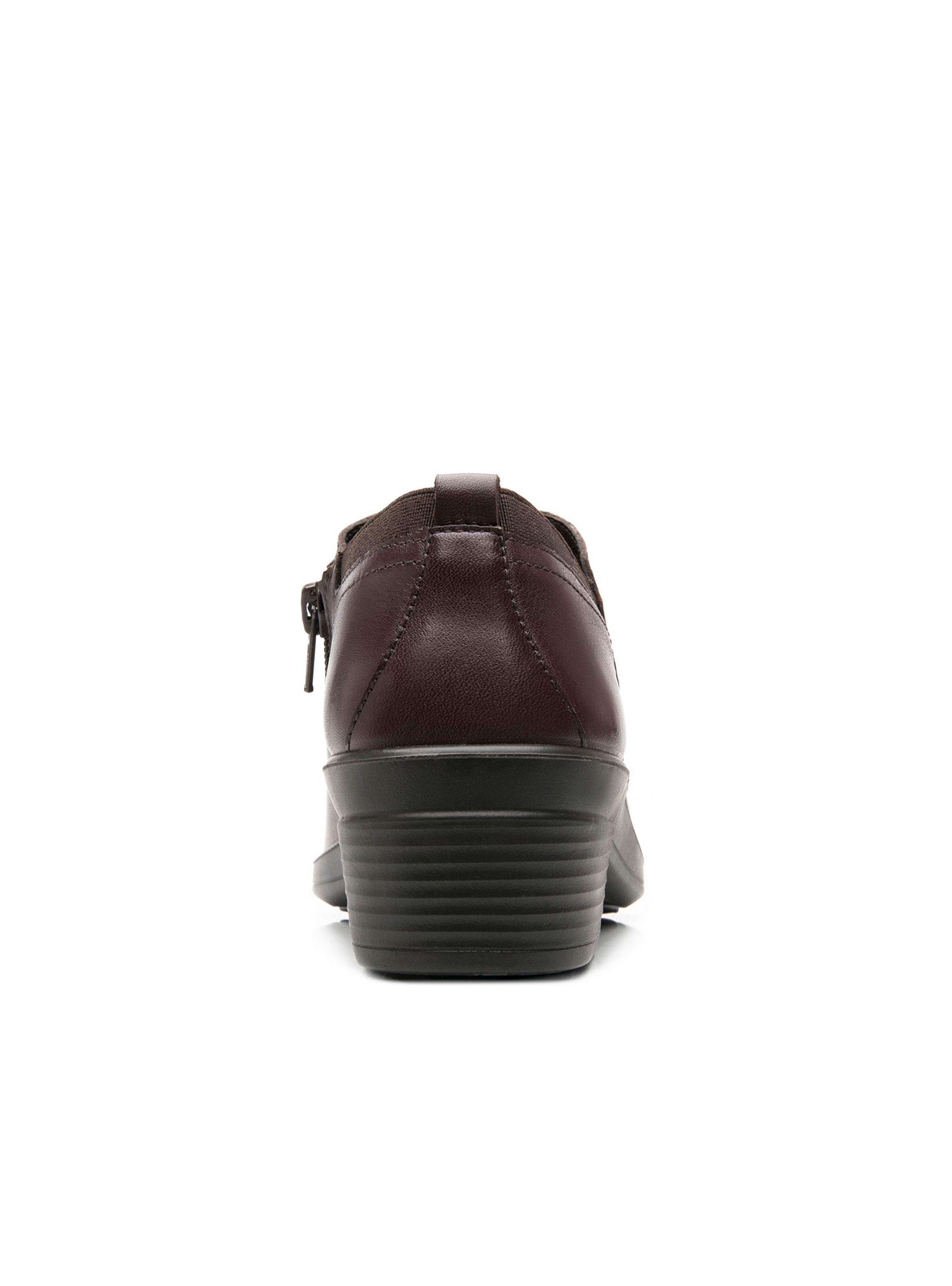 Bootie Mujer Raissa 130009 Café Burdeo Flexi-4