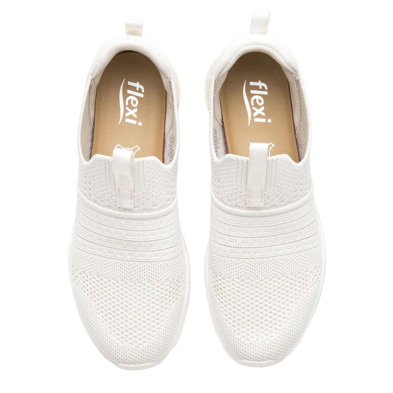 Zapatilla Mujer Casiopea 105123 Blanca Flexi-5