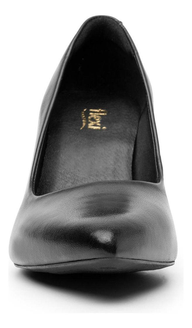 Zapato Mujer Idris Negro Flexi-3