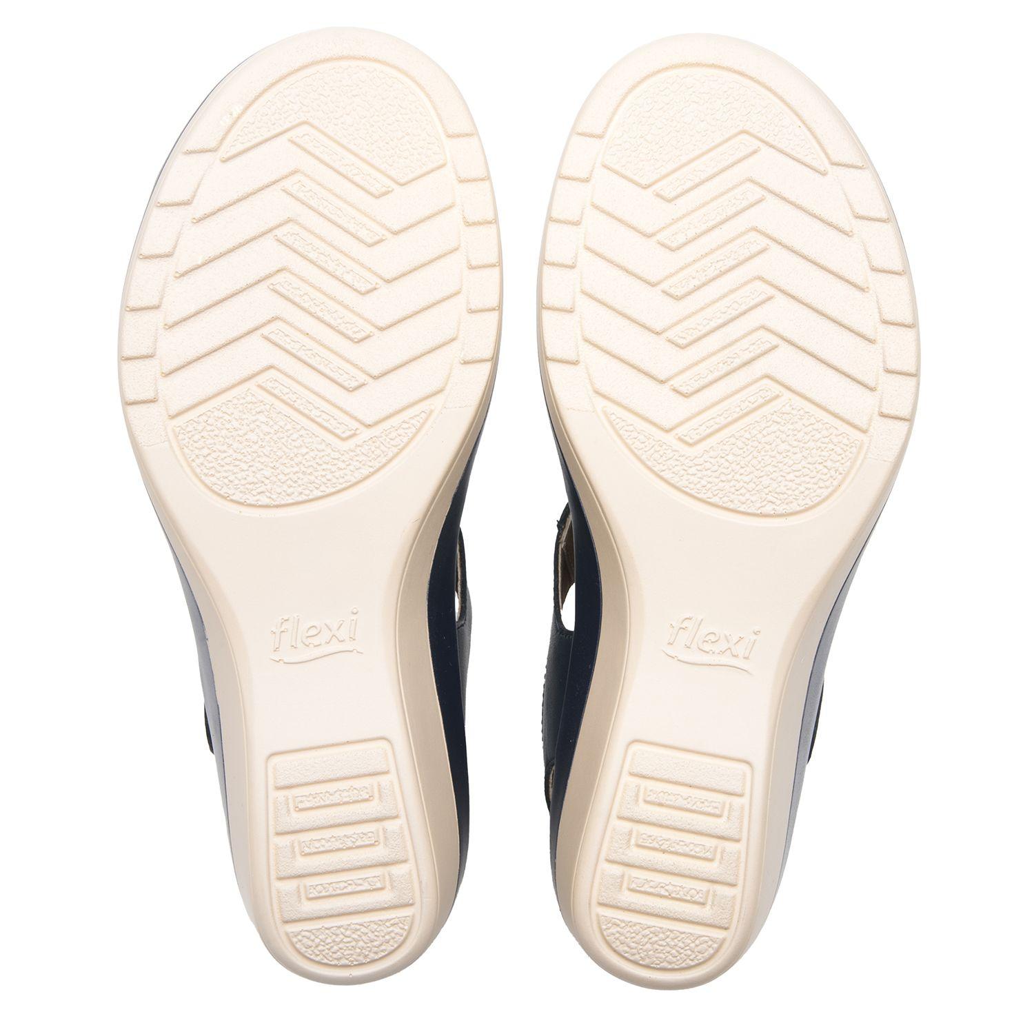 Sandalia Mujer Amapola 116013 Azul Marino Flexi-6