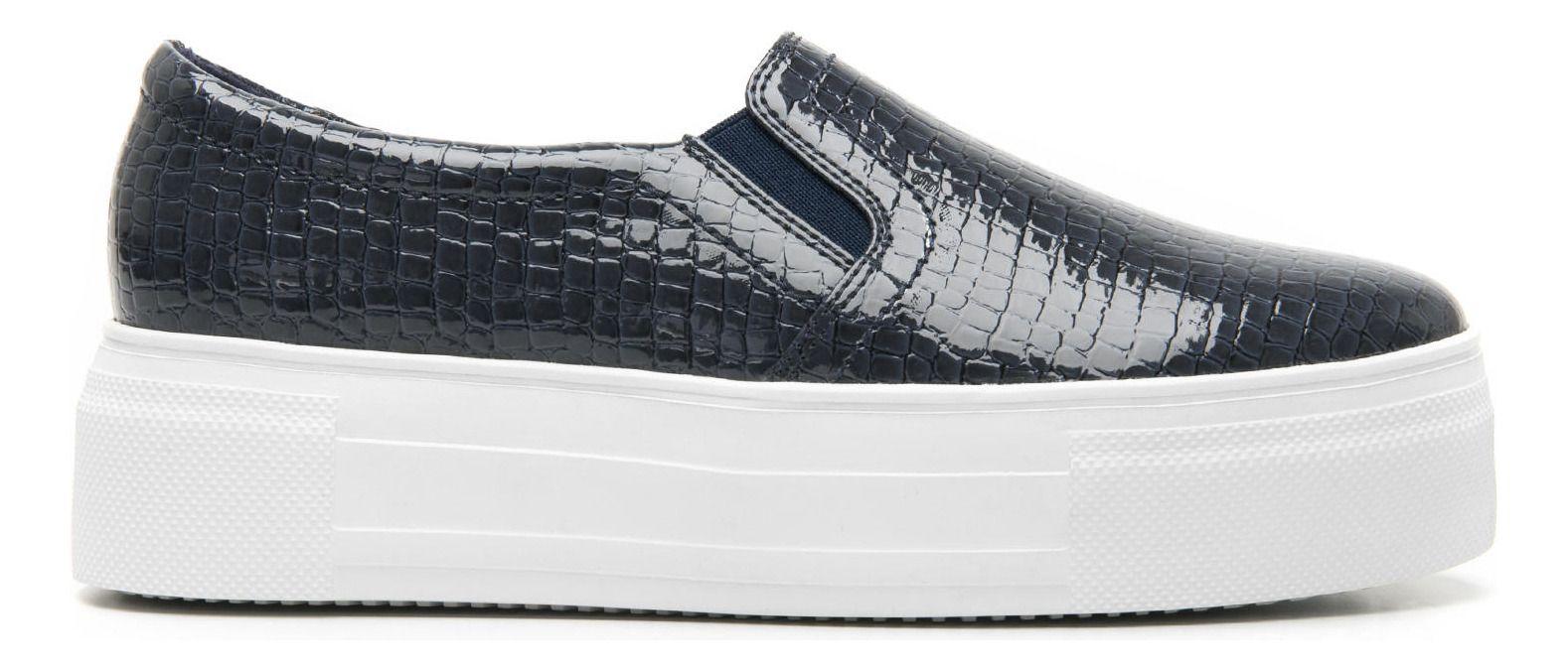 Zapatilla Mujer Lina 125403 Azul Flexi-0