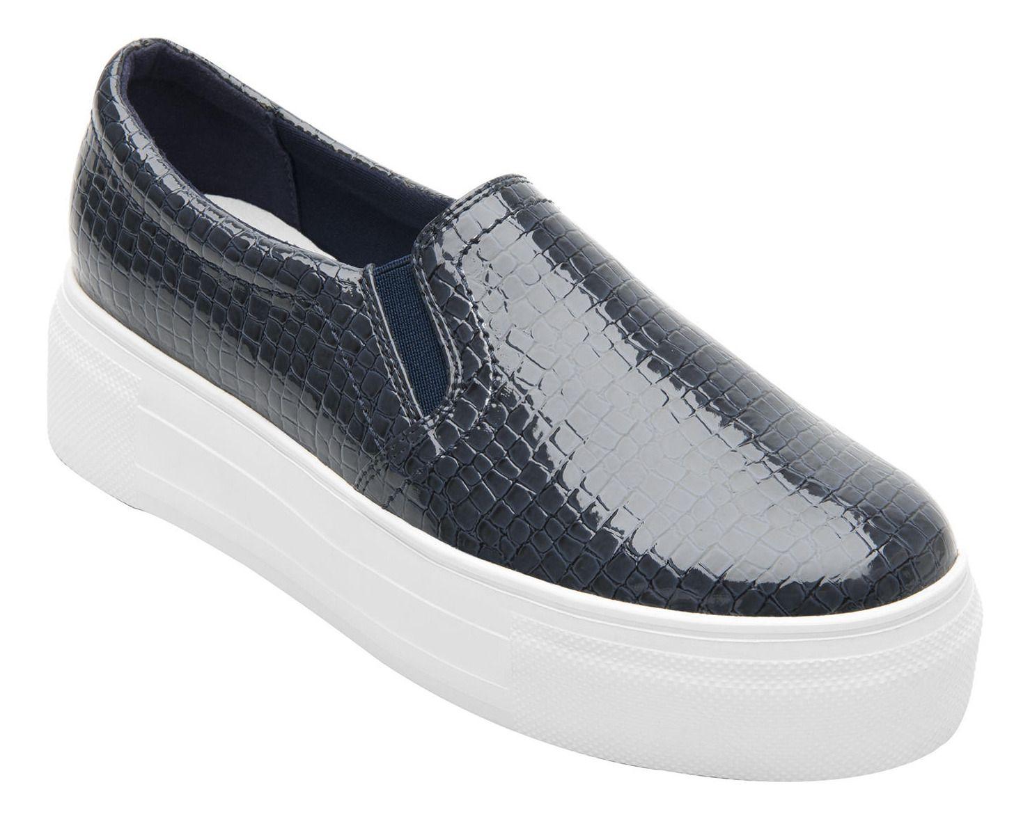 Zapatilla Mujer Lina 125403 Azul Flexi-1