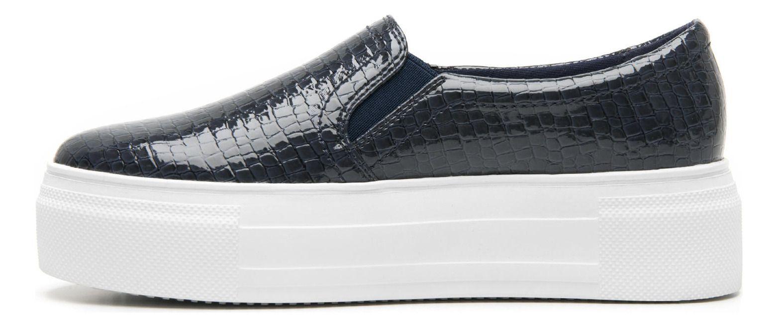 Zapatilla Mujer Lina 125403 Azul Flexi-2