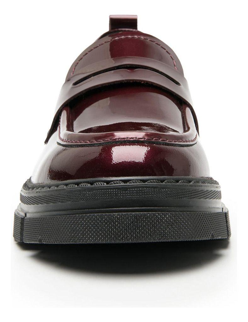 Mocasín Mujer Cuero Dune 124602 Burdeo Flexi-4