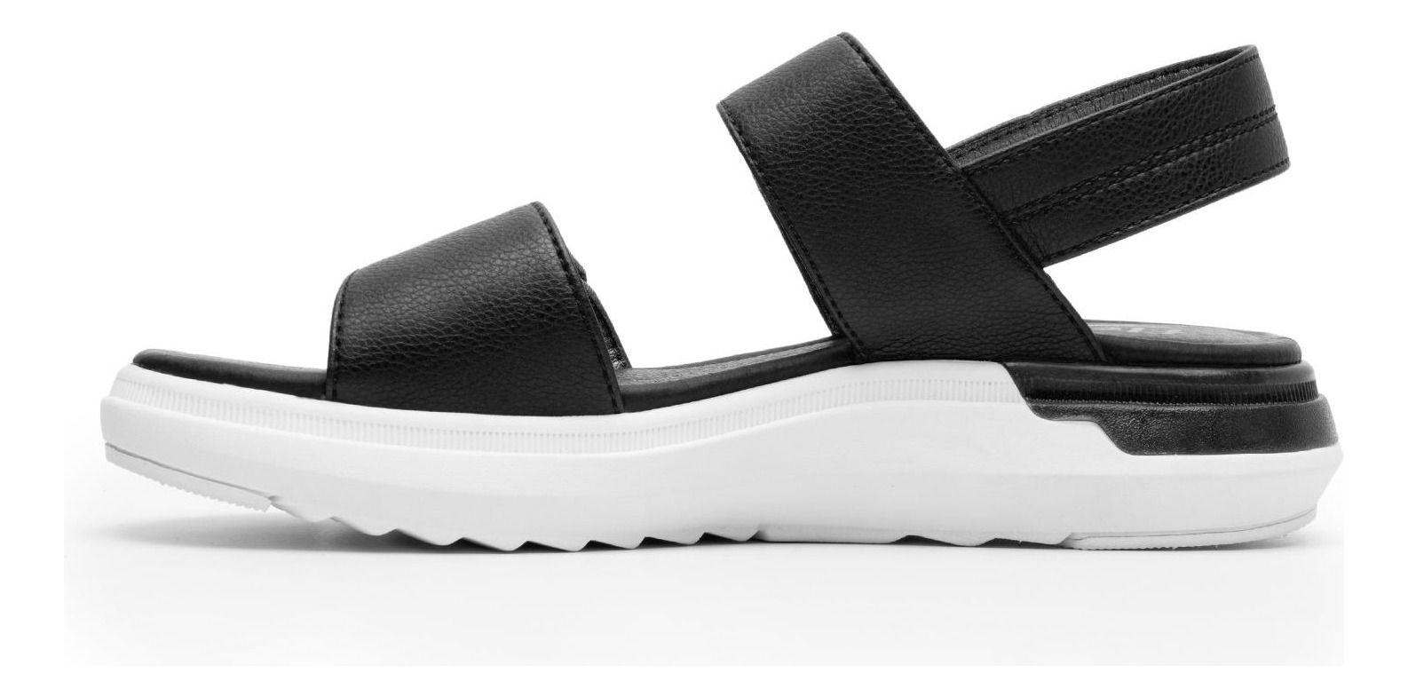 Sandalia Mujer Fraga 129401 Negra Flexi-2