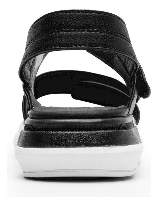 Sandalia Mujer Fraga 129401 Negra Flexi-4