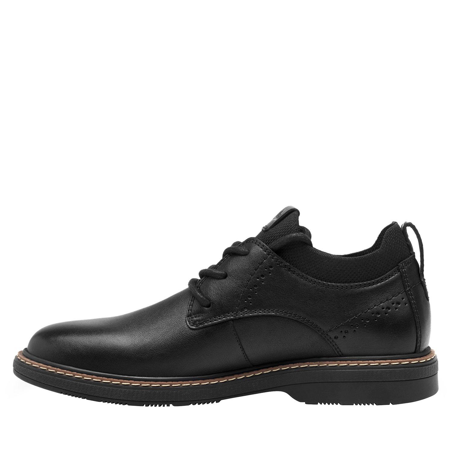 Zapato Hombre Cuero Okan Negro Flexi-2