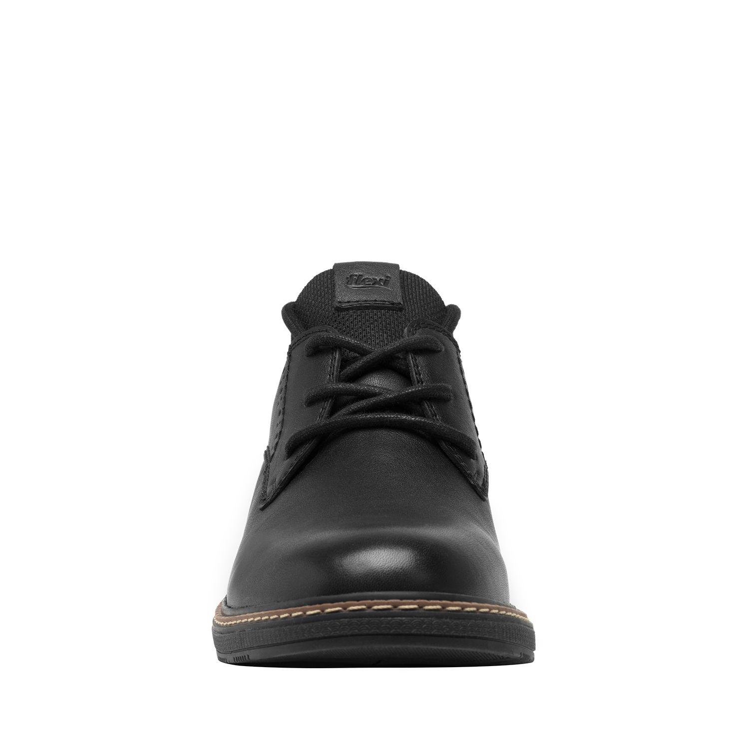 Zapato Hombre Cuero Okan Negro Flexi-3