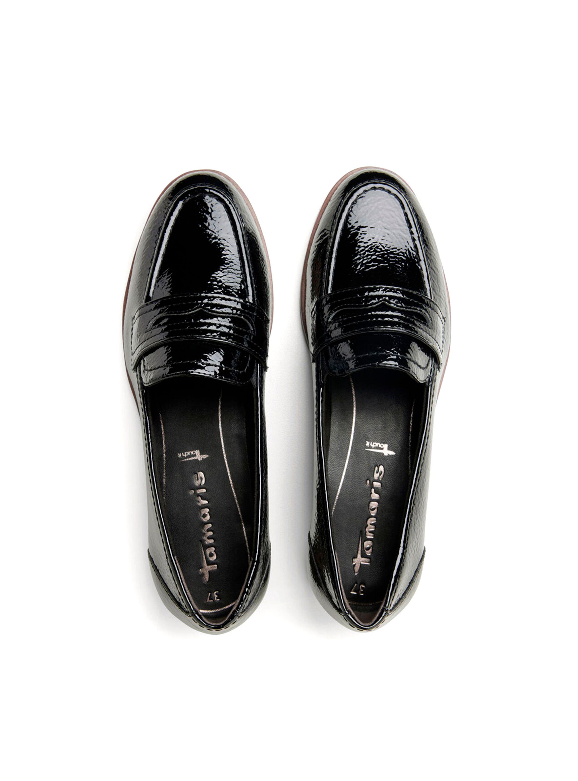Mocasín Mujer 24239-42 negro charol Flexi-6