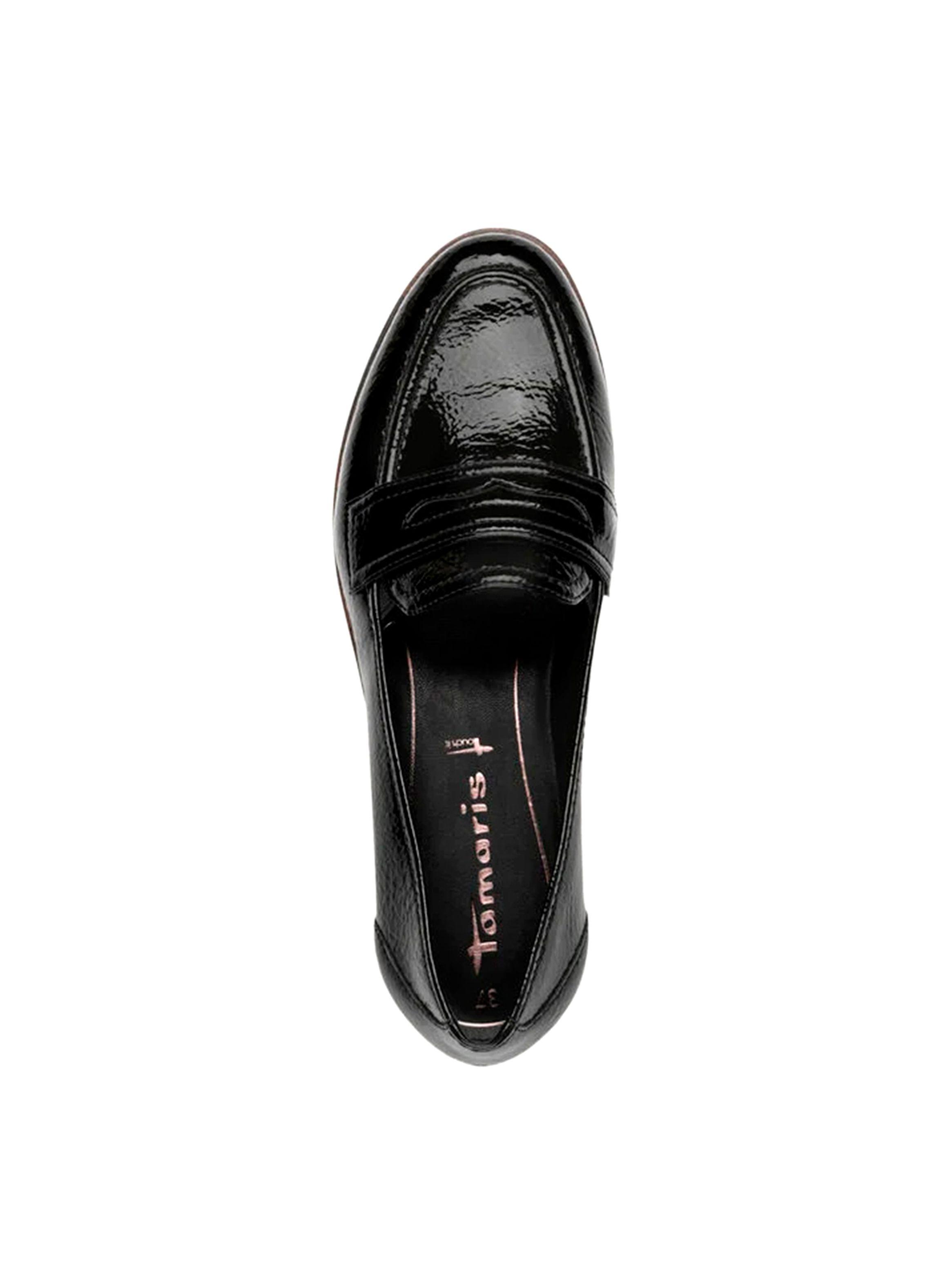 Mocasín Mujer 24239-42 negro charol Flexi-7
