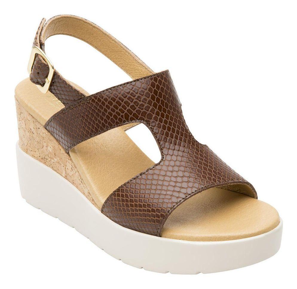 Sandalia mujer Fetuccini 107303 brown Flexi-0