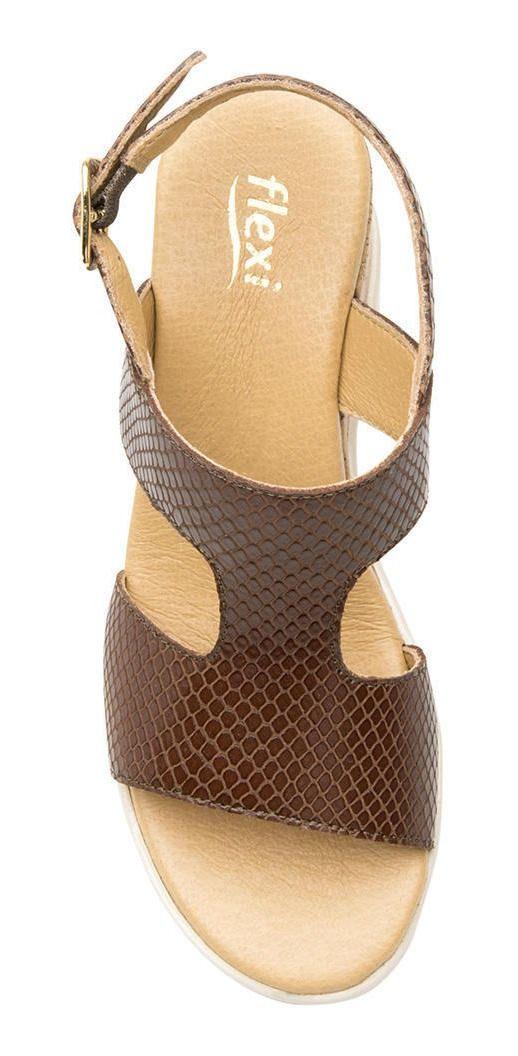 Sandalia mujer Fetuccini 107303 brown Flexi-4