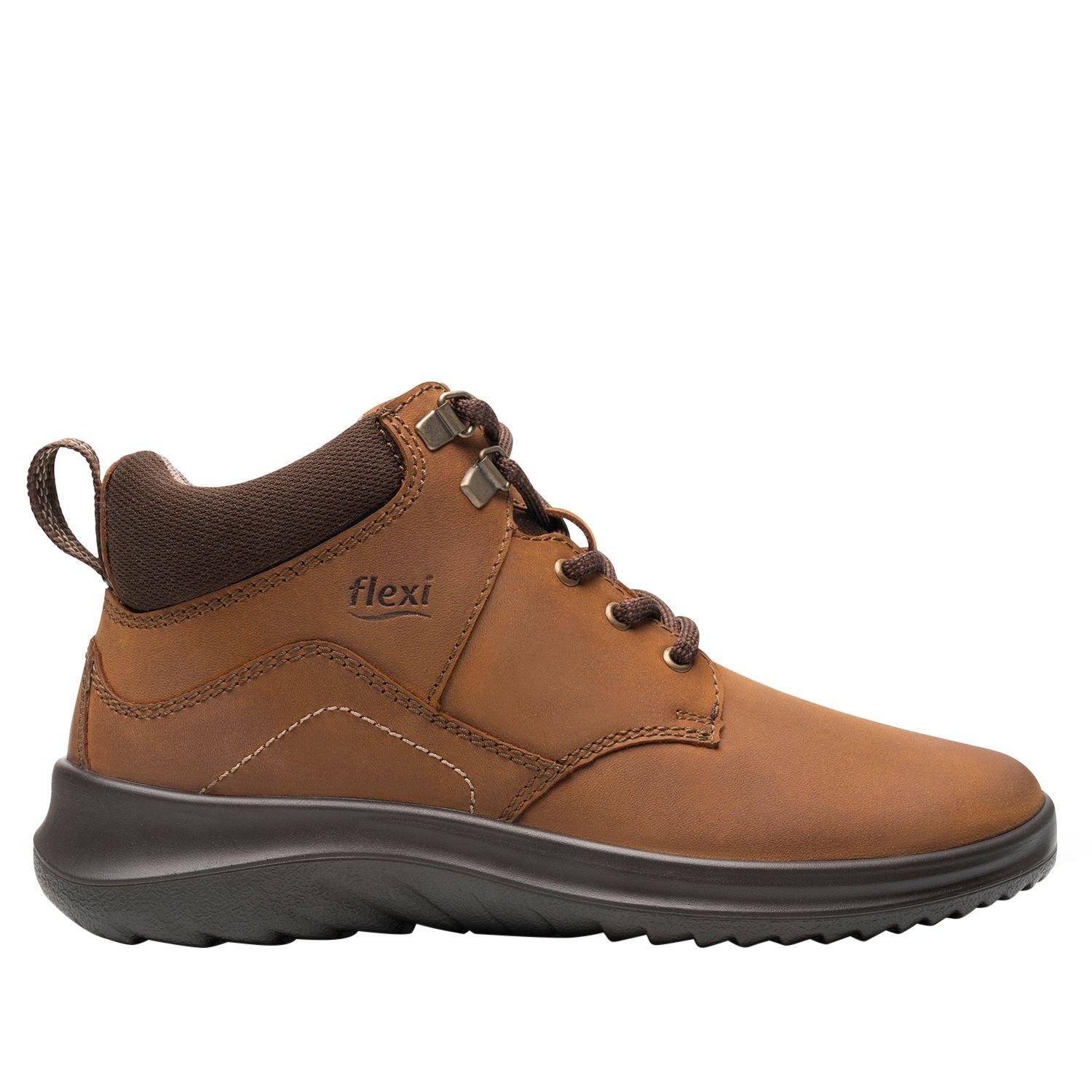 Botin Mujer Uma 125910 Tan Flexi-0