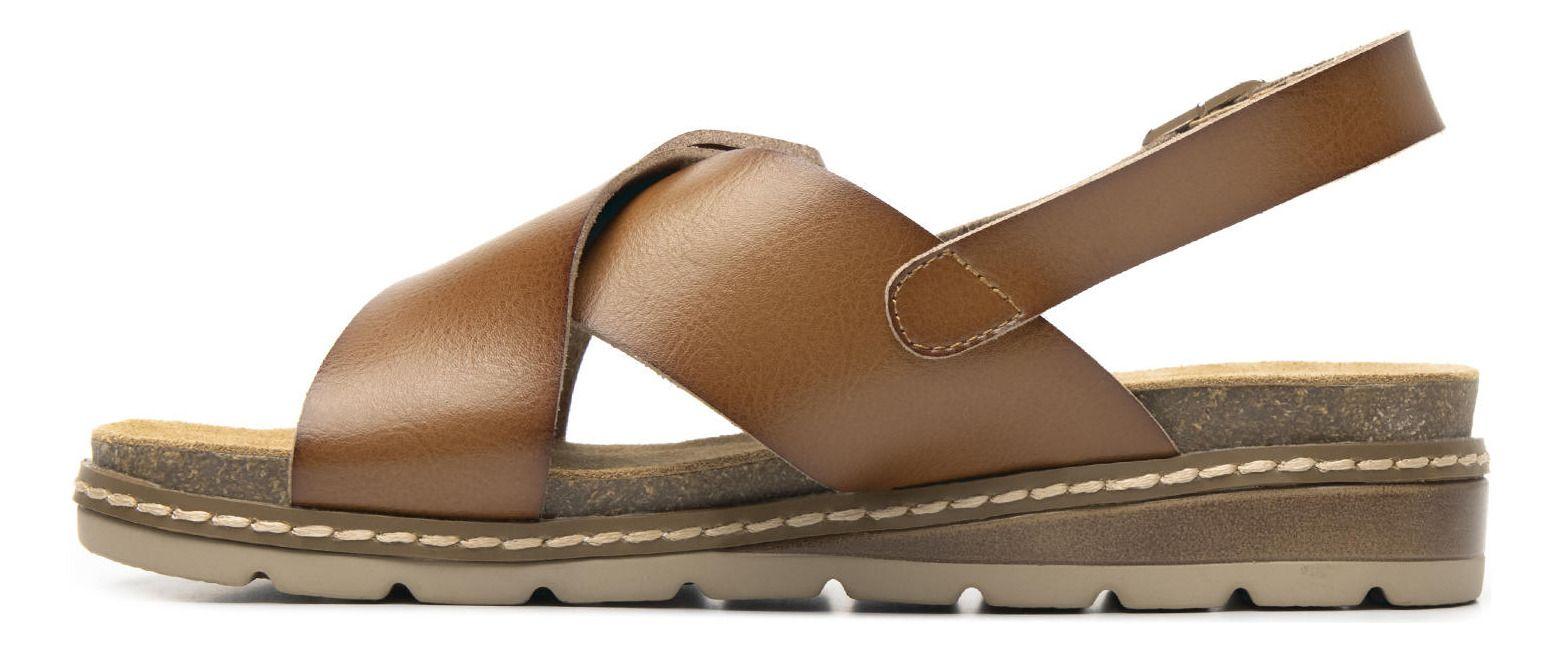 Sandalia Mujer Cassia 129501 Café Flexi-2