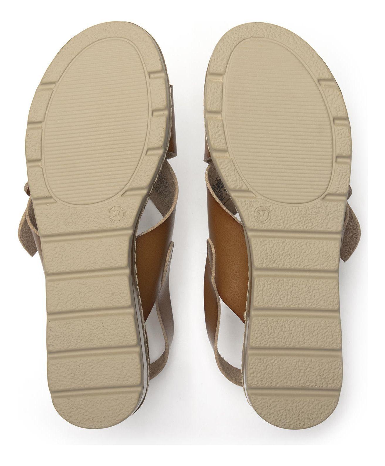 Sandalia Mujer Cassia 129501 Café Flexi-5