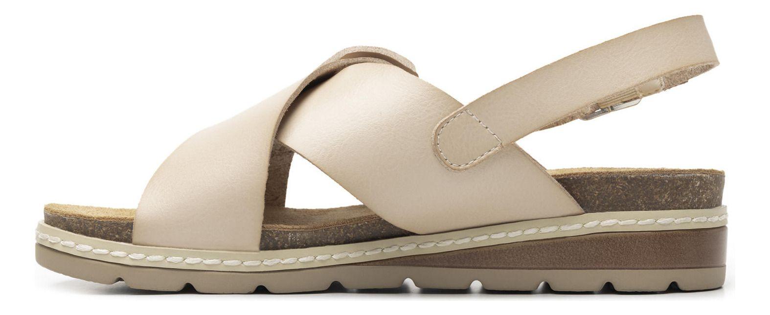 Sandalia Mujer Cassia 129501 Blanco Marfil Flexi-2