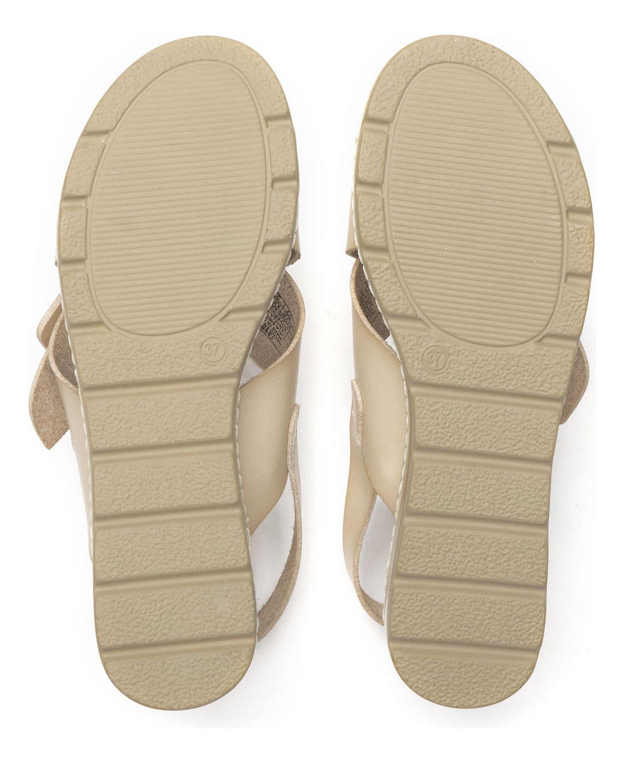 Sandalia Mujer Cassia 129501 Blanco Marfil Flexi-6